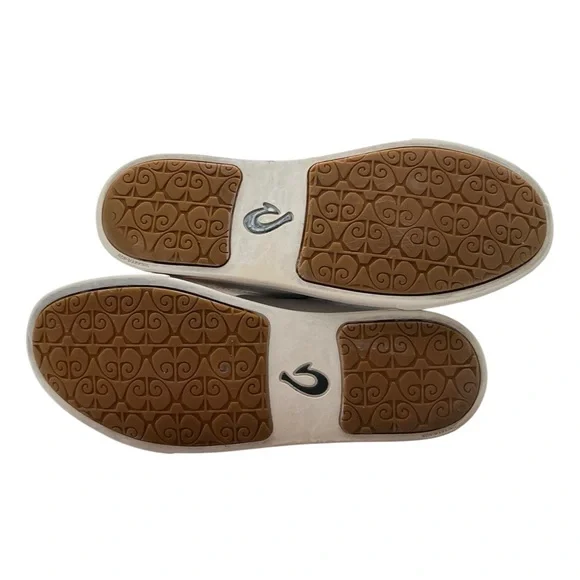 Olukai Pehuea White Leather Women’s Shoes size‎ 7.5 - Picture 8 of 11